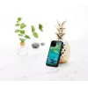 iKins älypuhelinkotelo iPhone 11 Pro — lumpeenkukkakuvio, musta