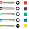 Wera 7515/7 Kraftform Safe-Torque Speed Bicycle 1 05075850001 momenttiruuvimeisselisarja, 7 osaa, 2-6 Nm, 1/4" kuusiokanta, musta/vihreä