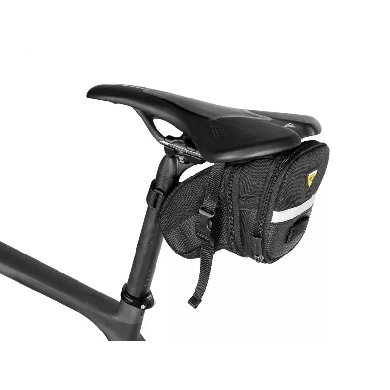 TOPEAK Aero Wedge Pack Medium -satulalaukku – kompakti satulan alle kiinnitettävä pyörälaukku