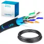 Verkkokaapeli Extralink CAT5E FTP (F/UTP) 50M musta