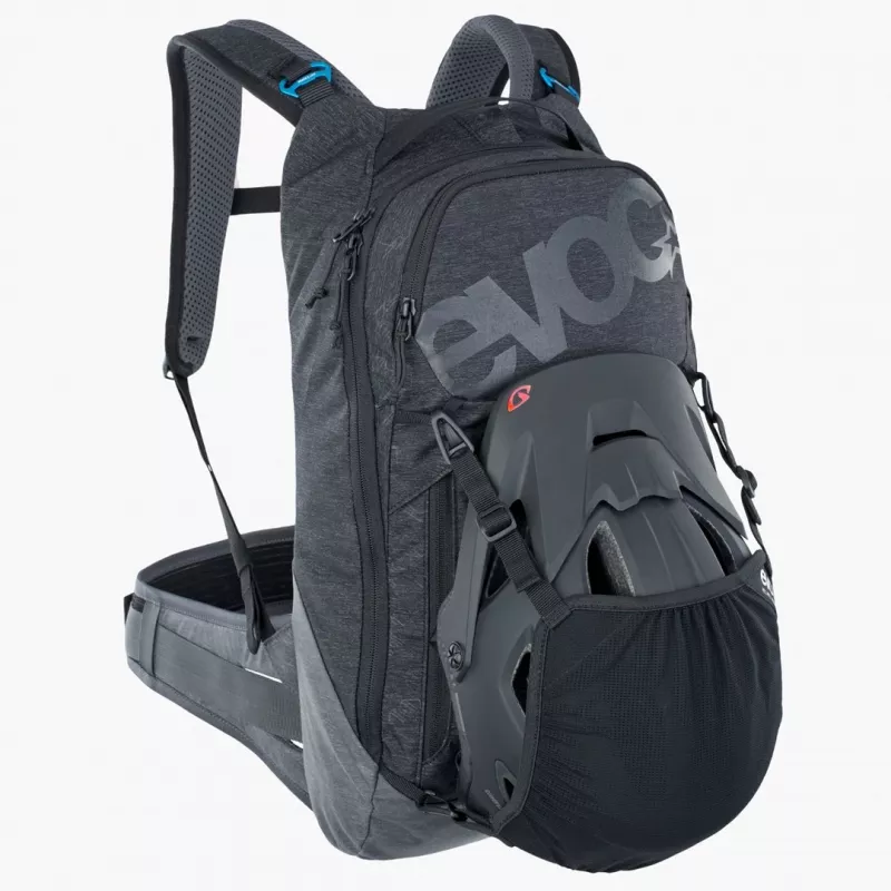 Pyöräreppu EVOC Trail Pro 10L Carbon harmaa urheilu
