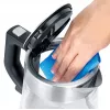 Severin WK 3468 vedenkeitin 1 l 2 200 W musta, ruostumaton teräs, läpinäkyvä