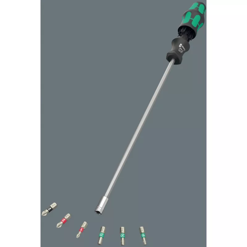 Wera Kraftform Kompakt 27 XL Universal 1 ruuvimeisselisarja, 7-osainen (05051028001)