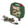 Bosch laukku autolla ja porakoneella