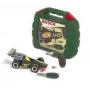 Bosch laukku autolla ja porakoneella