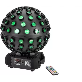Valotehoste EUROLITE LED B-40 HCL Strahleneffekt MK2 – näyttämön LED-beam-tehostevalo, malli 51918952