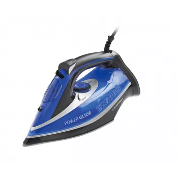 Blaupunkt HSI401 silitysrauta höyrysilitysrauta ruostumaton teräspohja 2600 W sininen, valkoinen