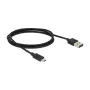 USB-kaapeli DeLOCK 83844 USB 2.0 1 m USB A Micro-USB B musta