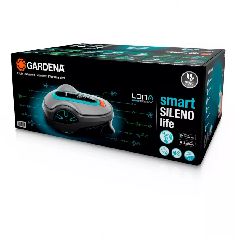 Robottiruohonleikkuri Gardena smart SILENO life