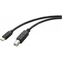 Renkforce RF-5720420 USB-kaapeli 2 m USB 2.0 USB-C USB-B musta (RF-5720420)