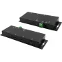 Exsys EX-1234HMVS - keskitin - 4 x USB 3.2 Gen 2 - pöytä-, seinäasennettava - DC (EX-1234HMVS)
