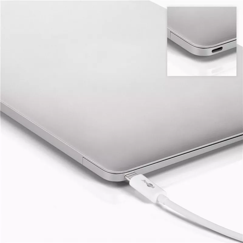Goobay USB-C™ multiport-sovitin kortinlukija, valkoinen, 0,15 m - laajentaa USB-C™-laitteen kolmella USB 3.0 liitännällä ja korttipaikalla SD/MMC- ja Micro SD-korteille (62097)