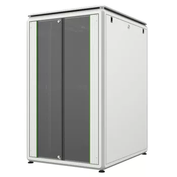 19 tuuman kaappi Lanview RDL26U81WH – 26U pystysuuntainen asennustila, valkoinen