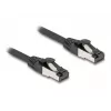 Verkkokaapeli DeLOCK 80572 RJ-45 Cat8.1 2 m musta