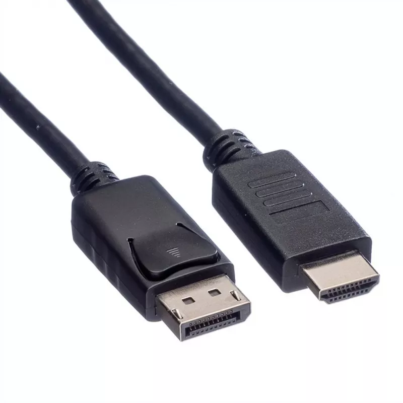 Kaapeli ROLINE 11445780 1 m DisplayPort - HDMI musta