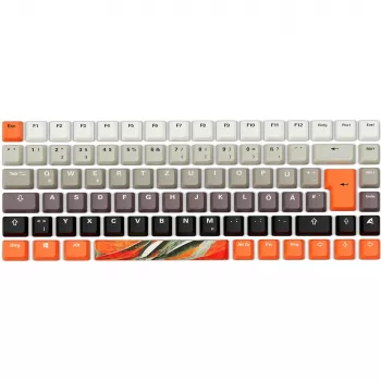 Mekaaninen pelinäppäimistö Sharkoon SKILLER SGK50 S3 Design Bundle D6 — oranssi/harmaa