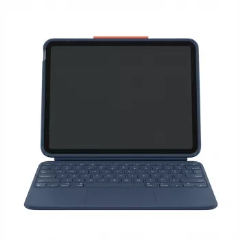 Näppäimistökotelo Logitech Rugged Combo 4 Touch iPad 10. gen. – Classic Blue