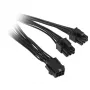 Kolink PGW-AC-KOL-050 virtasovitinkaapeli 6-pin PCIe - 2x 6-pin PCIe, 0,15 m, musta