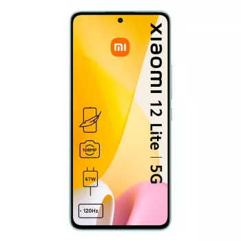 Xiaomi 12 Lite - 5G älypuhelin - Dual-SIM - RAM 8 GB / sisäinen tallennustila 128 GB - OLED-näyttö - 6,55 tuuman - 2400 x 1080 pikseliä (120 Hz)