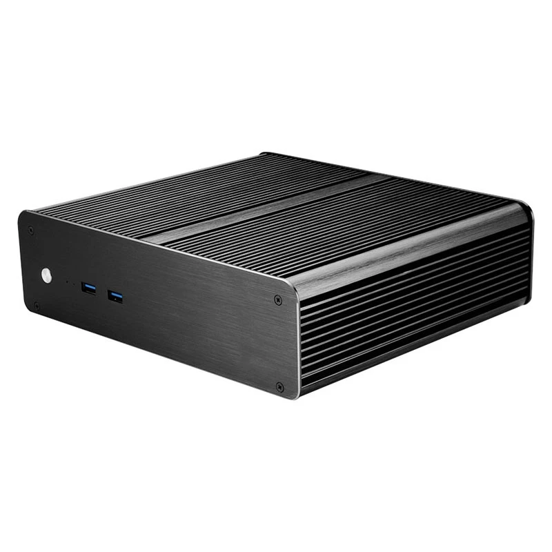 Akasa Euler T Plus Thin Mini-ITX -kotelo, musta