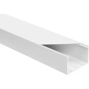 Sähköasennuskisko OEM 5961Z valkoinen LS 90×60 mm, 2 m — 8 kpl:n pakkaus