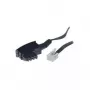 S/CONN 6m TAE F - RJ11 musta ShiverPeaks