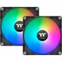 Thermaltake CT120 Reverse ARGB 120mm kotelotuuletin, 2 kpl:n pakkaus, musta