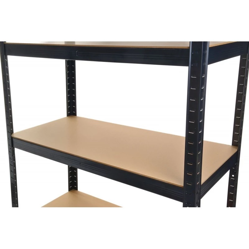 Topeshop varastohylly P9040 puutarhatyökaluhylly vapaasti seisova sinkitty teräs, MDF