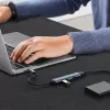HUB-sovitin USB 3.0 4in1, 4x USB 3.0