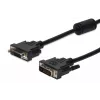 DIGITUS DVI-D-jatkokaapeli 2 m, DVI-D - DVI-D, musta