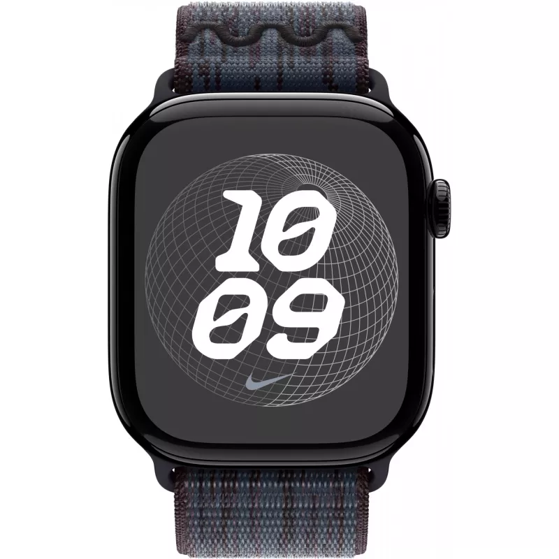 Ranneke Apple 46mm musta/sininen Nike Sport Loop älykello
