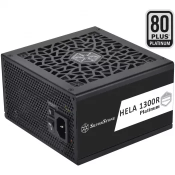 SST-HA1300R-PM 1300W, PC-virtalähde musta, 9x PCIe, kaapelinhallinta, 1300 wattia