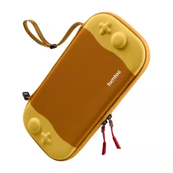 Ohut suojakotelo Tomtoc FancyCase-G05 Nintendo Switch 2:lle, keltainen