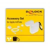 DeLOCK Apple AirPods kotelo tarvikesarja valkoinen