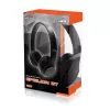 MEDIA-TECH EPSILION BT MT3591 langattomat kuulokkeet Bluetooth 4.2 mikrofoni FM-radio musta