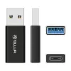 Tellur USB-A–USB-C-adapteri (uros/naaras)