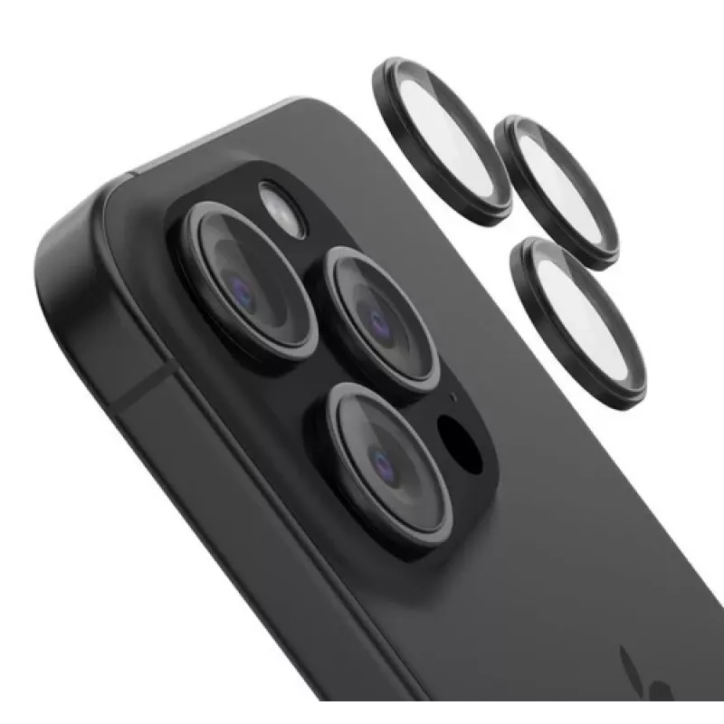 Karkaistu lasi kameran linssinsuoja Belkin iPhone 15 Pro / 15 Pro Max OVA180HQBK