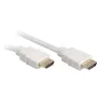 High Speed HDMI-kaapeli Ethernetillä valkoinen, 2 metriä