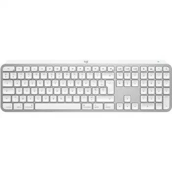 Logitech Master Series MX Keys S Macille - näppäimistö - täysikoko - taustavalaistu - langaton - Bluetooth LE - AZERTY - ranska - vaaleanharmaa (920-011626)