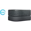 Logitech ERGO K860 - näppäimistö - langaton - 2,4 GHz, Bluetooth 5.0