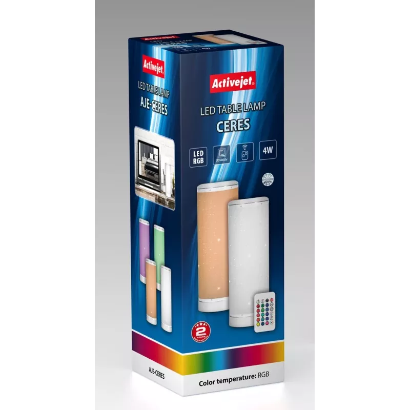 Activejet LED-koristevalaisin AJE-CERES RGB