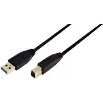 Logilink - USB-kaapeli - USB Type-A 9-pin (uros) - USB Type-B 9-pin (uros) - 1 m (USB 3.0) (CU0023)