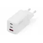 Seinä USB-laturi DIGITUS DA-10303 67W GaN, 2× USB-C + 1× USB-A, 100–240V, valkoinen
