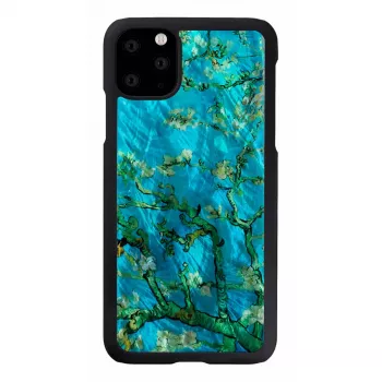 Suojakotelo iKins iPhone 11 Pro Max – Almond Blossom musta