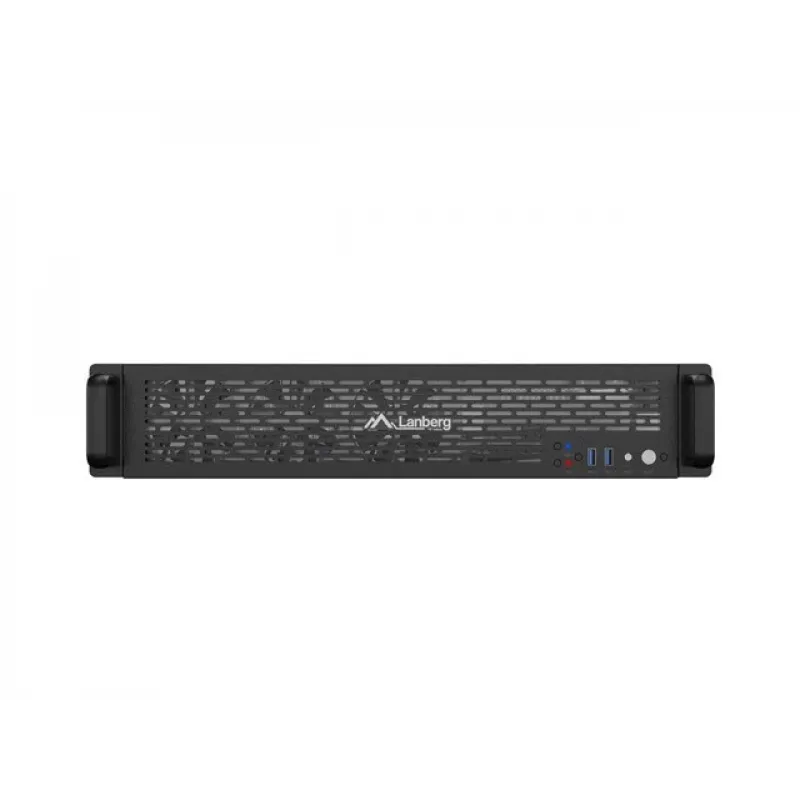 Rack-kotelo Lanberg SC01-5202-12B 2U musta 3 tuuletinta HDD+SSD