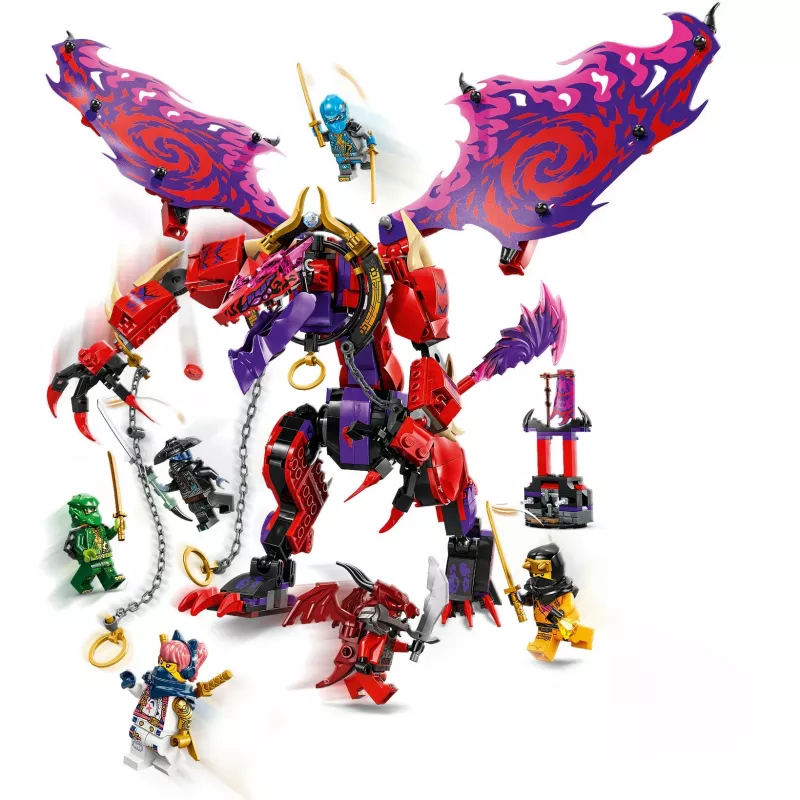 LEGO NINJAGO 71832 Thunderfang kaaoksen lohikäärme