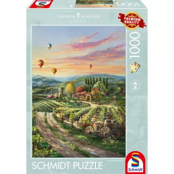 Thomas Kinkade Studios: Peaceful Valley Vineyard, palapeli