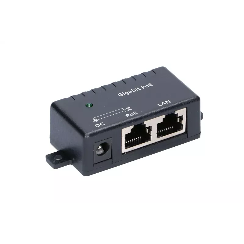 Gigabit PoE -injektori Extralink 1 portti, 1x 1000Mb/s RJ45, Cube