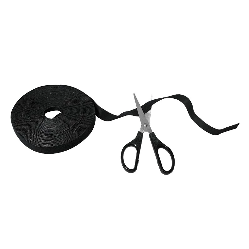 LogiLink KAB0055 tarranauha kaapeleille, rulla 10 m x 20 mm, musta