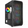 Sharkoon AK3 RGB Midi Tower musta